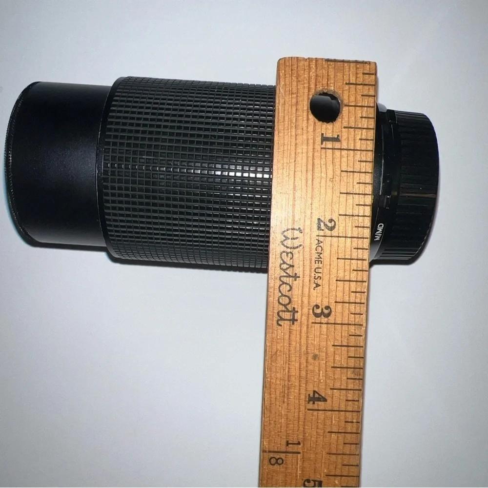 Spiratone Asanuma F=70mm-150mm Camera Lens Vintage Black Preowned Untested!!